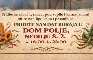 Maškarani tanac pod sopile ove nedjelje u Polju