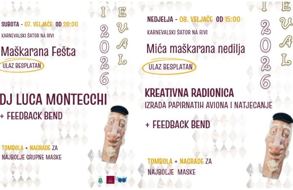 [PROGRAM] Sprema se drugi ludi maškarani vikend u Krku