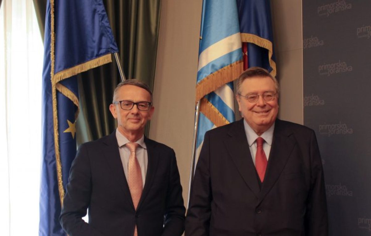 Župan Ivica Luković primio veleposlanika Savezne Republike Njemačke Hectora Pascala
