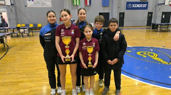 Odličan nastup mladih krčkih stolnotenisača u Dugom Selu