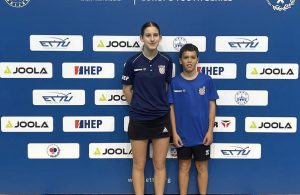 Krčki stolnotenisači Marija Bogović i Arian Okanović na najvećem turniru u povijesti Europe Youth Series
