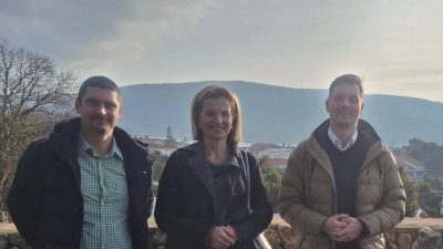 Pročelnica Mirela Smojver u radnom obilasku domova za starije na Lošinju i Cresu