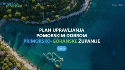 PGŽ realizirala OPEN SEA, GIS aplikaciju za upravljanje pomorskim dobrom