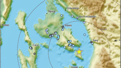 Otok Krk se jutros probudio uz potres