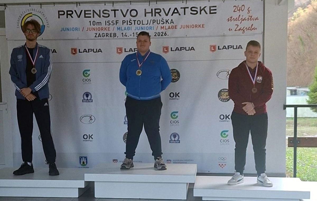 Sjajni rezultati mladih strijelaca: David Barbiš juniorski prvak Hrvatske sa samo 13 godina