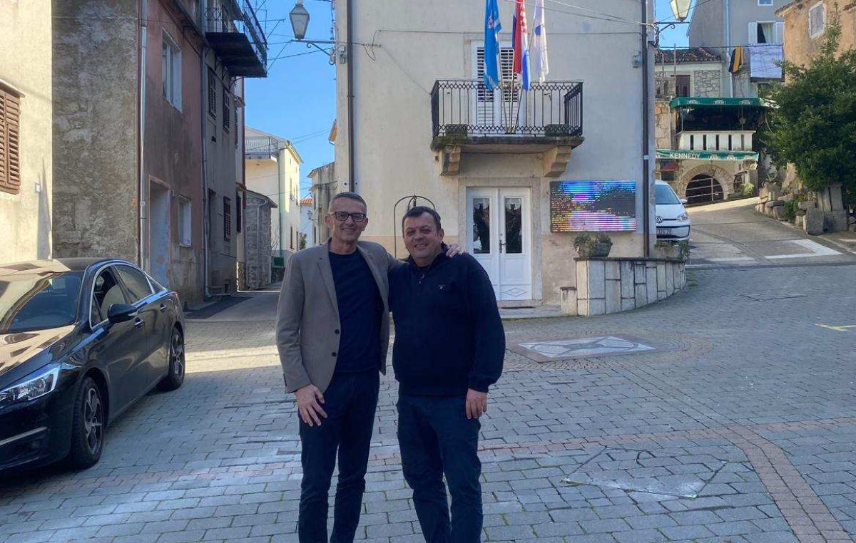 Župan Lukanović u radnom posjetu otoku Krku