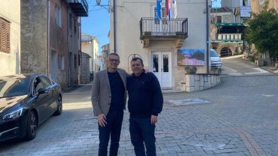 Župan Lukanović u radnom posjetu otoku Krku