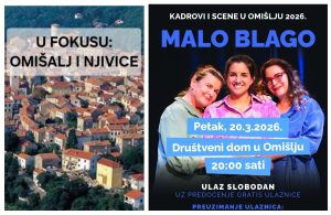 Kadrovi i scene u Omišlju: Predstave “Malo blago” i “Ništa im neće bit'”