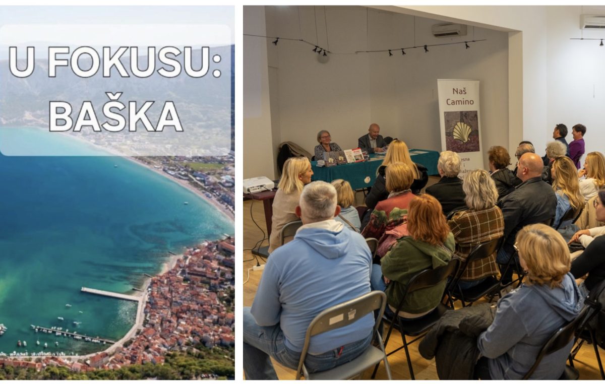 [FOTO/VIDEO] U Baški predstavljena knjiga “CAMINO – Naš put” bračnog para Oršulić