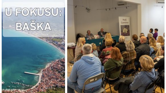 [FOTO/VIDEO] U Baški predstavljena knjiga “CAMINO – Naš put” bračnog para Oršulić