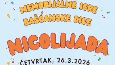 Memorijalne igre bašćanske dice – Nicolijada u čast Nicol Čačić