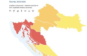 Olujni vjetar ometao promet na Krčkom mostu, izmjeren udar od 144 km/h