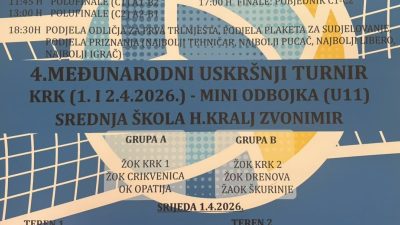 4. Uskršnji odbojkaški turnir u Krku