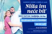 Predstava “Ništa im neće bit“ ove nedjelje u Omišlju