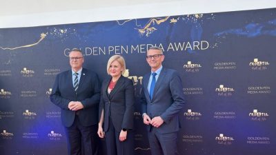 Zlatna penkala u Rijeci: Lukanović istaknuo ulogu medija i snagu Kvarnera kao turističke destinacije