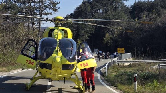 Penjač nastradao na penjalištu kod Baške, intervenirali vatrogasci, HGSS i helikopter HMP