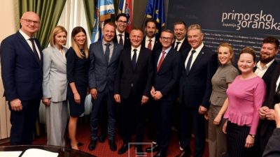 [FOTO] Jandroković u Primorsko-goranskoj županiji: u fokusu razvojni projekti, suradnja i teme od nacionalnog značaja