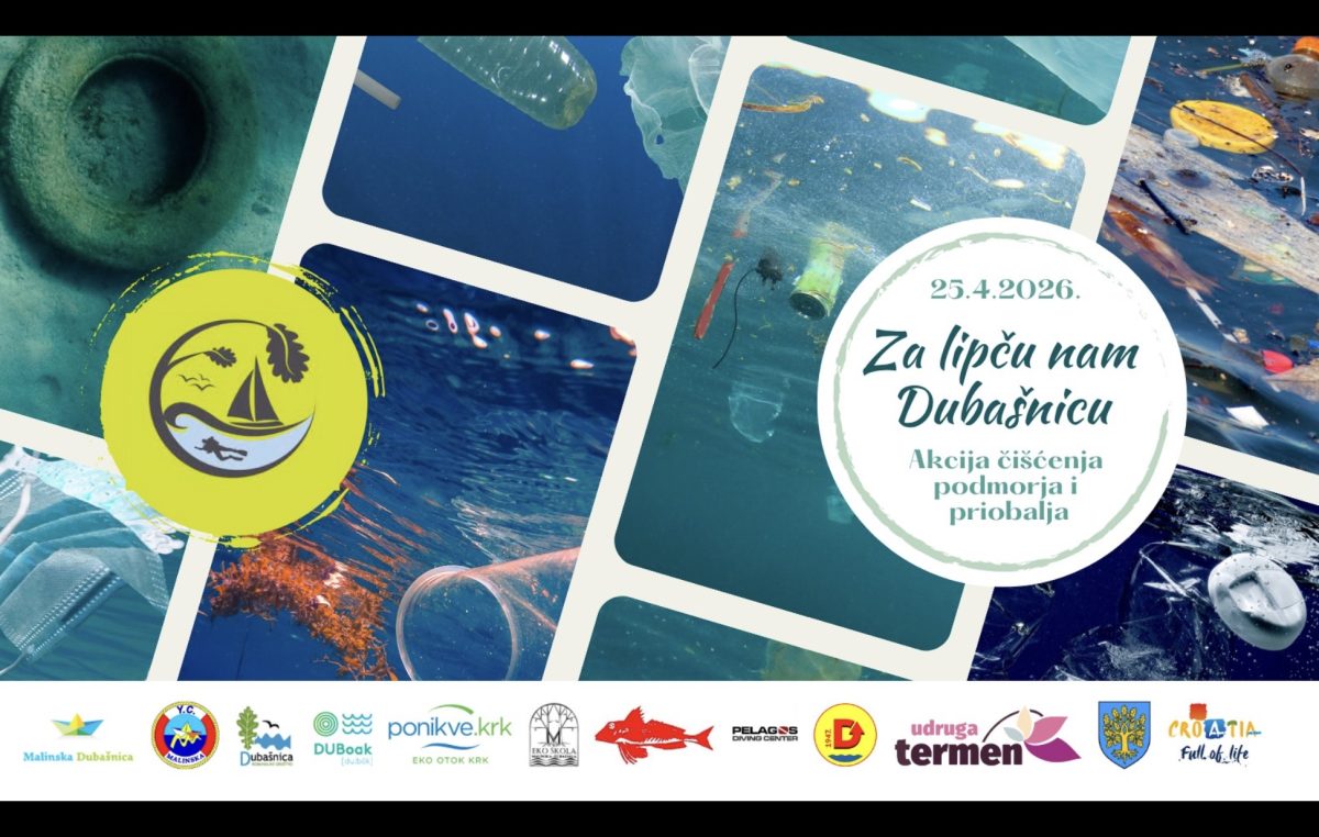 Ekološka akcija čišćenja mora i priobalja: „Za lipču nam Dubašnicu“