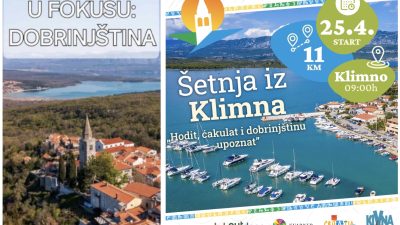 Vikend na dobrinjštini: Vođena šetnja i sajam cvijeća