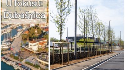 [FOTO] Zelena dobrodošlica: Malinska je dobila novi drvored