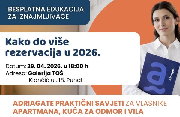 Besplatna edukacija za iznajmljivače: Kako do više rezervacija u 2026.