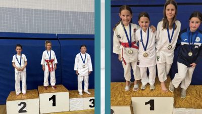 Visoko drugo mjesto u županijskoj ligi za krčke karatiste