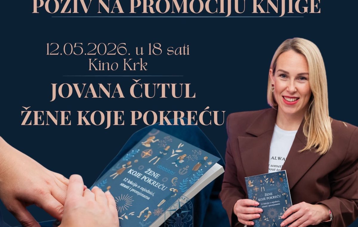 „Žene koje pokreću“ u Kinu Krk: promocija knjige kao inkubator za nove inicijative u zajednici