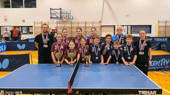 Nikad bolji rezultat: Malinskarski stolnotenisači na državnom prvenstvu osvojili 9 medalja