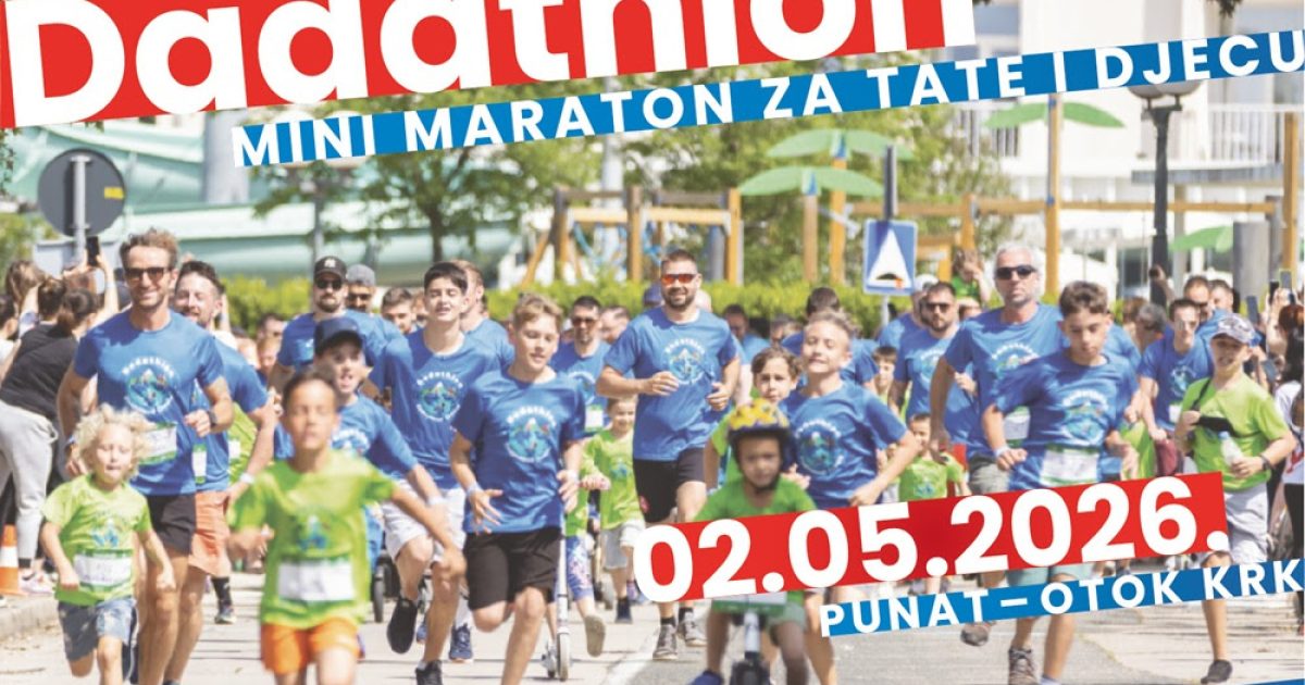 Peto jubilarno izdanje Dadathlona u Puntu: Tate, vrijeme je za najzabavniju obiteljsku avanturu!
