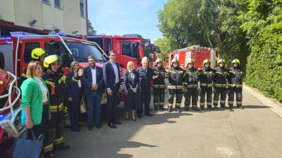 Modernizacija riječkih vatrogasaca: Na blagdan sv. Florijana JVP Rijeka bogatija za četiri suvremena vozila