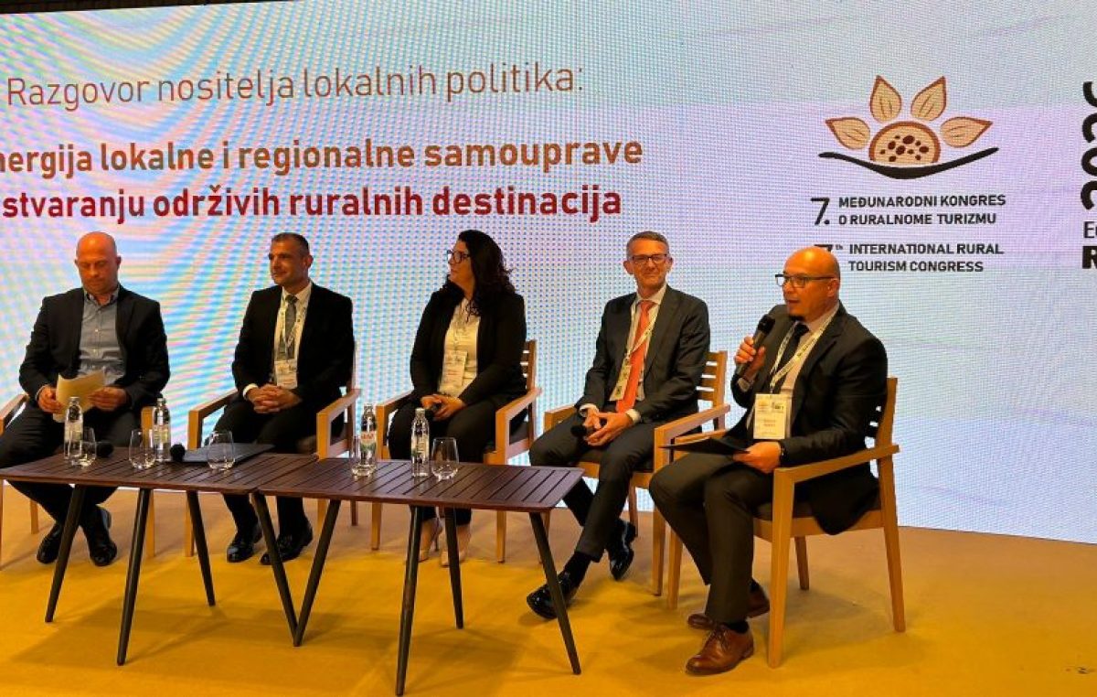 Župan Lukanović na Kongresu ruralnog turizma: Bez jakih javnih usluga i lokalnih proizvoda nema održivih ruralnih destinacija