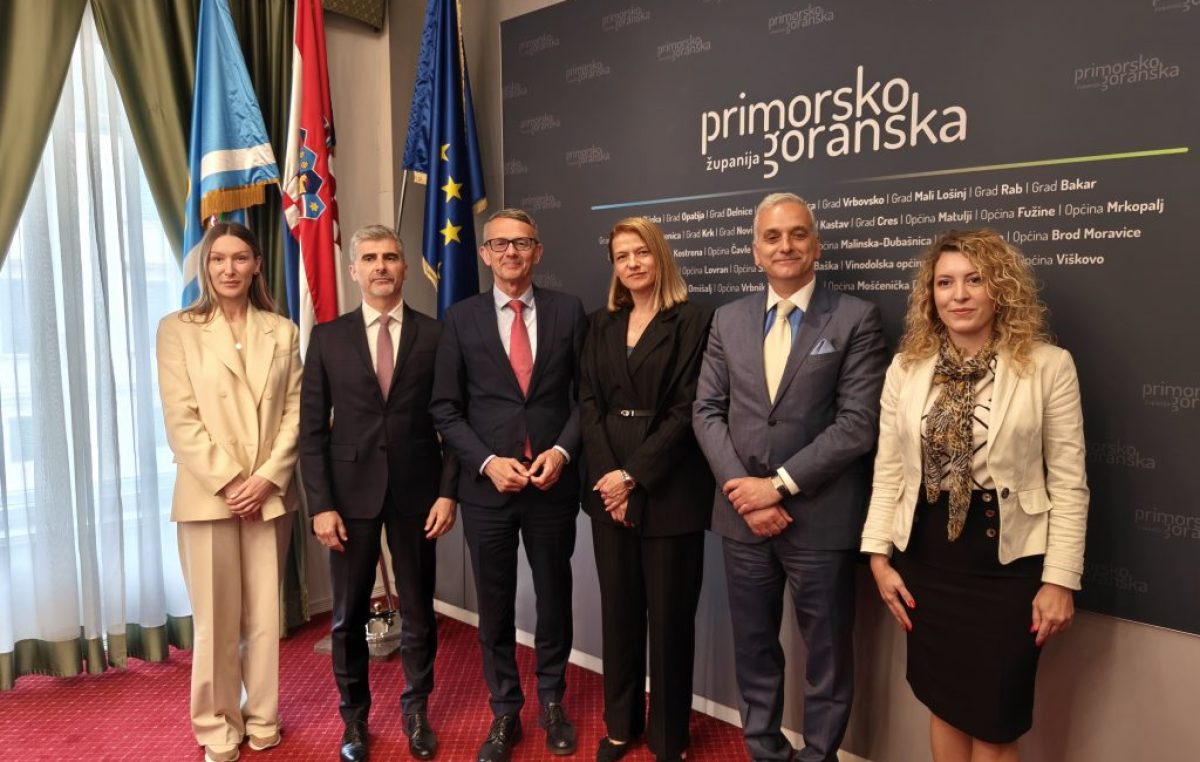 Visoko izaslanstvo Crne Gore u posjetu Primorsko-goranskoj županiji – od pomorstva i turizma do EU fondova