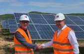 Župan Lukanović s predstavnicima HEP-a obišao gradilišta sunčanih elektrana na Unijama i Cresu