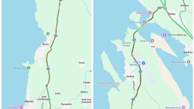 Nova sezona, stari problemi: Kolona na Krku formira se već kod Malinske