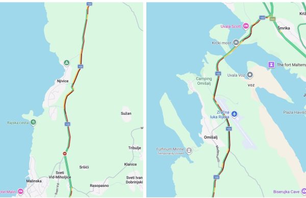 Nova sezona, stari problemi: Kolona na Krku formira se već kod Malinske