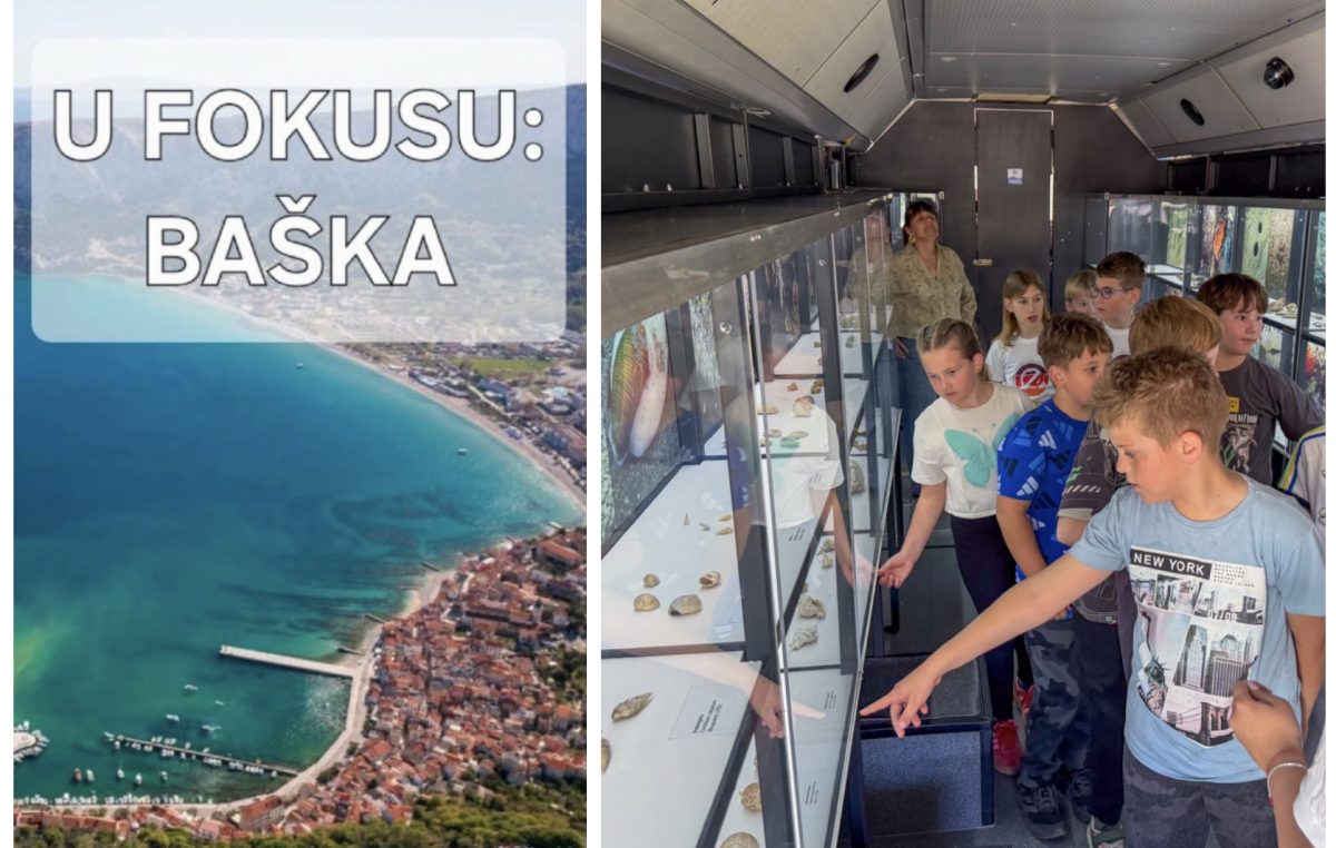 [FOTO/VIDEO]  Obići će cijeli Krk: Putujuća izložba “Blago jadranskog podmorja” otvorena u Baški
