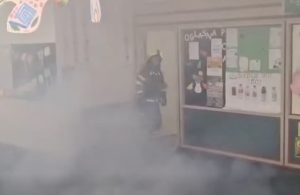 [VIDEO] U OŠ Omišalj održana vatrogasna vježba – požar, evakuacija i spašavanje