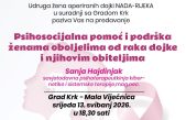 Predavanje: Psihosocijalna pomoć i podrška ženama oboljelima od raka dojke i njihovim obiteljima