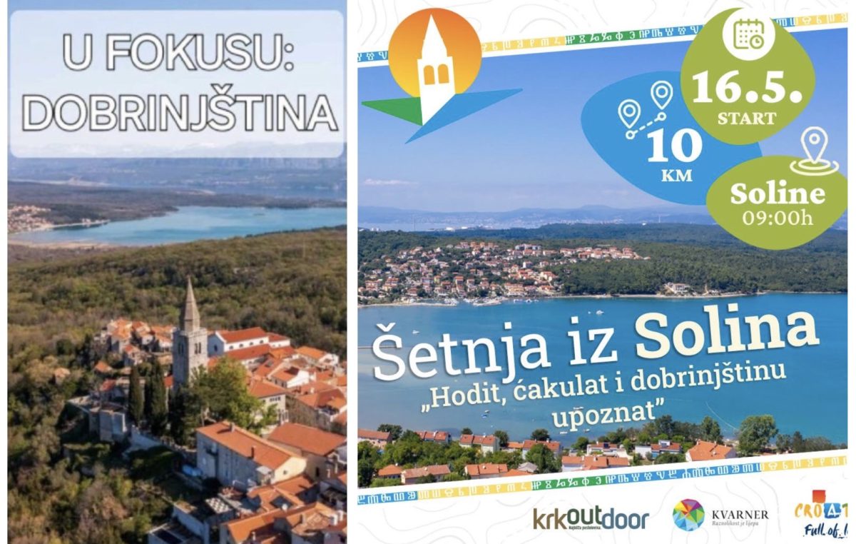 Novosti sa Dobrinjštine: novi plovni red i vođena šetnja iz Solina