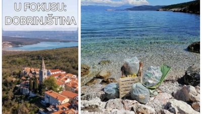 Akcija čišćenja vanjskih prirodnih plaža na Dobrinjštini