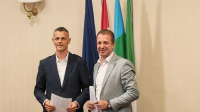 Održan sastanak predsjednika Skupština Istarske i Primorsko-goranske županije Flega i Mandića: Suradnja dviju županija važna za kvalitetu života građana