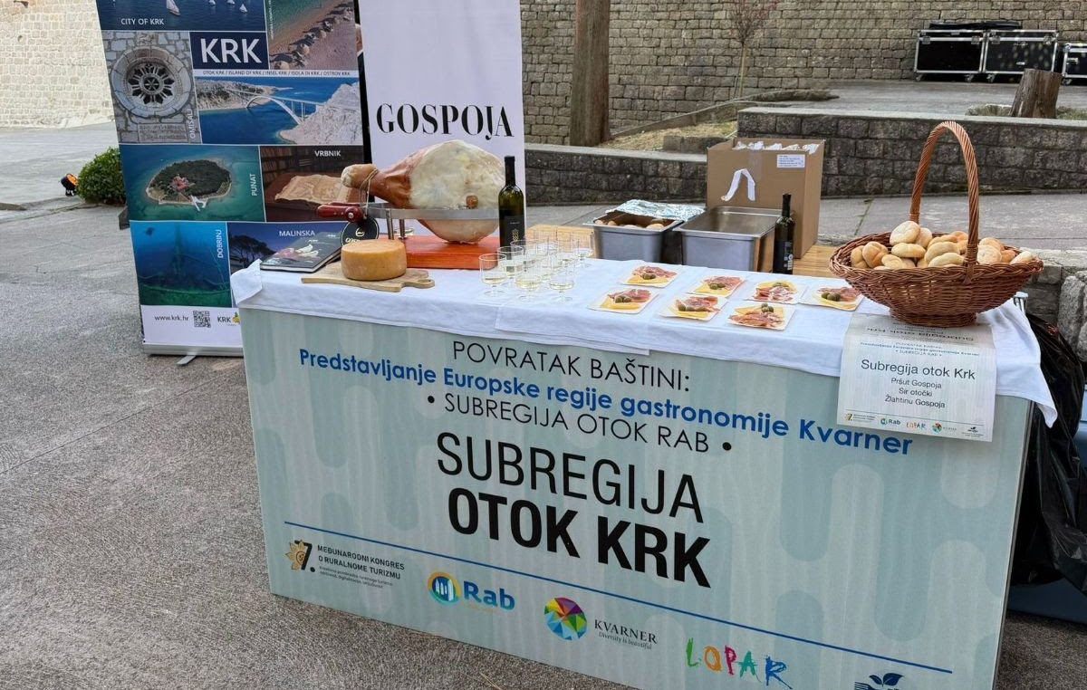 Gastronomija, baština i održivost: Krk na kongresu ruralnog turizma