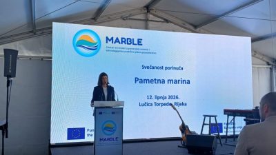 U riječkoj lučici Torpedo svečano porinuta Pametna marina