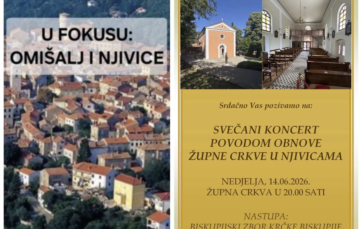 Svečani koncert povodom obnove župne crkve u Njivicama