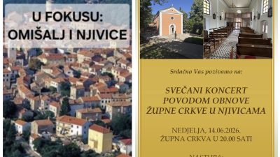 Svečani koncert povodom obnove župne crkve u Njivicama