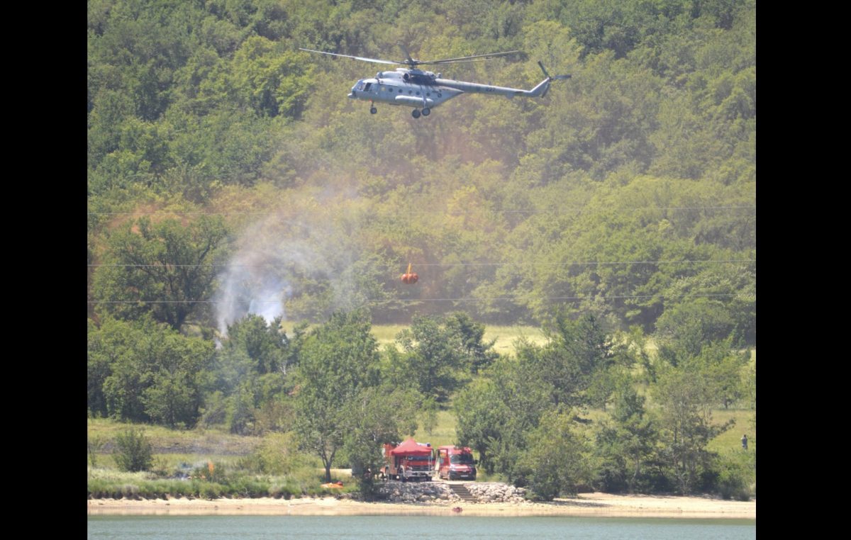 [VIDEO] Ovako izgleda desantiranje iz helikoptera iz perspektive krčkih vatrogasaca