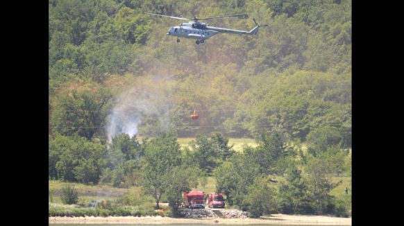 [VIDEO] Ovako izgleda desantiranje iz helikoptera iz perspektive krčkih vatrogasaca