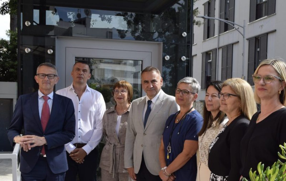 Župan Lukanović u radnom posjetu Thalassotherapiji Opatija: otvoreni obnovljeni kapaciteti i novi pristupni lift