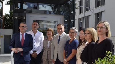 Župan Lukanović u radnom posjetu Thalassotherapiji Opatija: otvoreni obnovljeni kapaciteti i novi pristupni lift