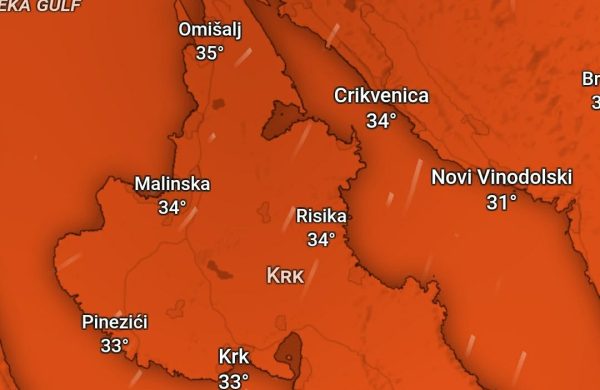 Stigao je toplinski val. Što nas čeka na Krku?